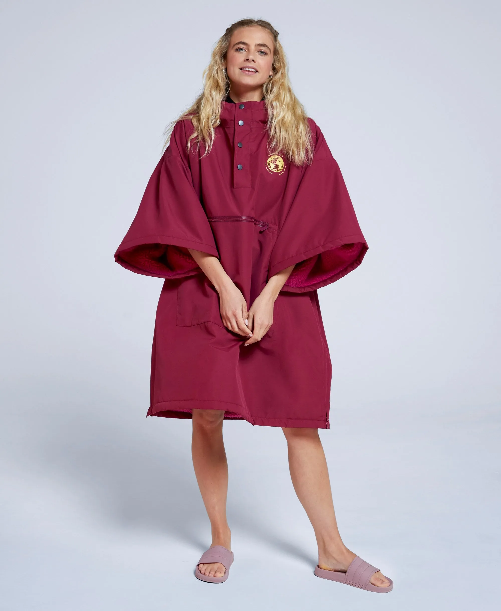 Zara Womens Changing Robe - Burgundy sold by Animal product image thumbnail 2