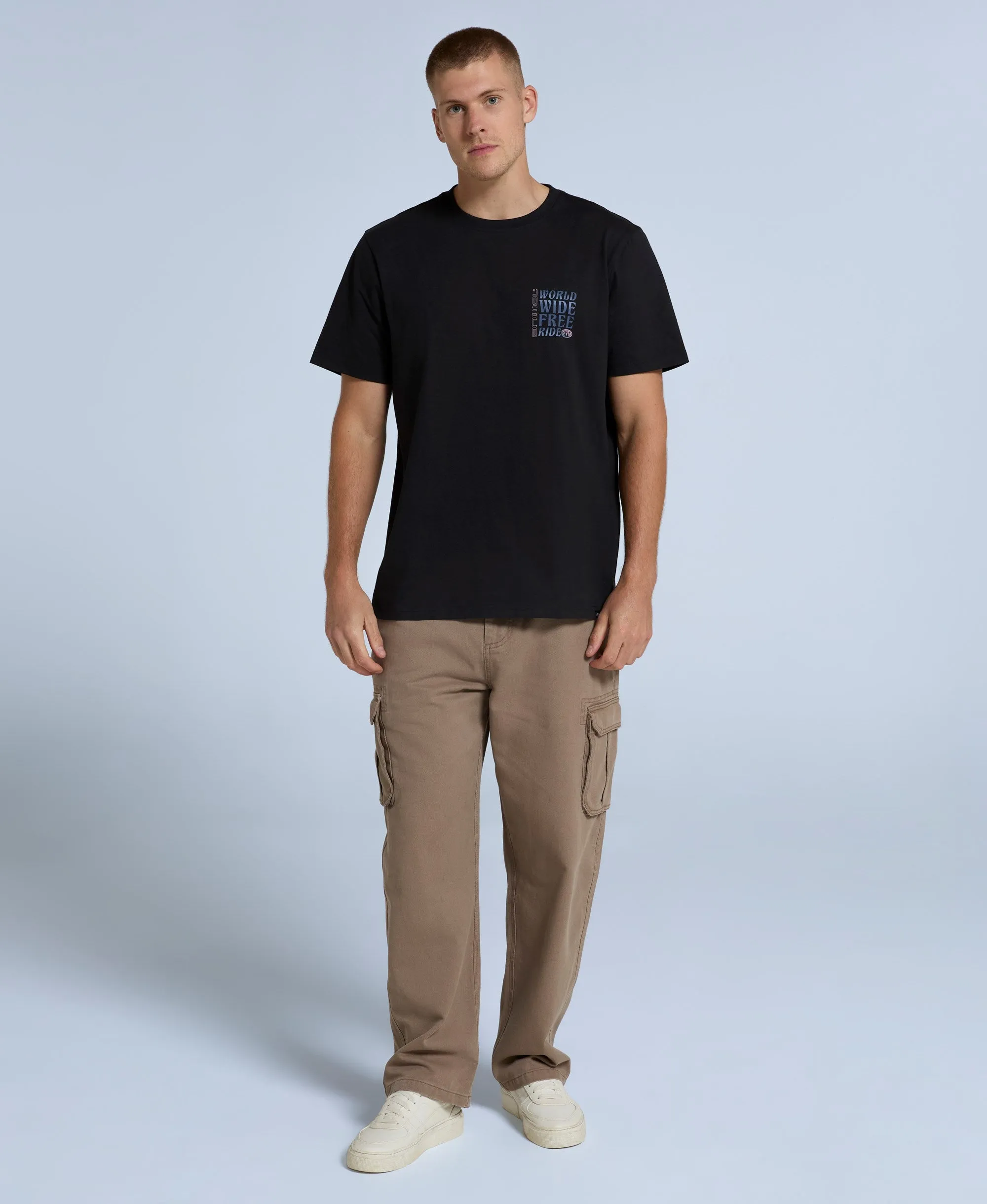 Chase Mens Relaxed T-Shirt - Jet Black sold by Animal product image thumbnail 2