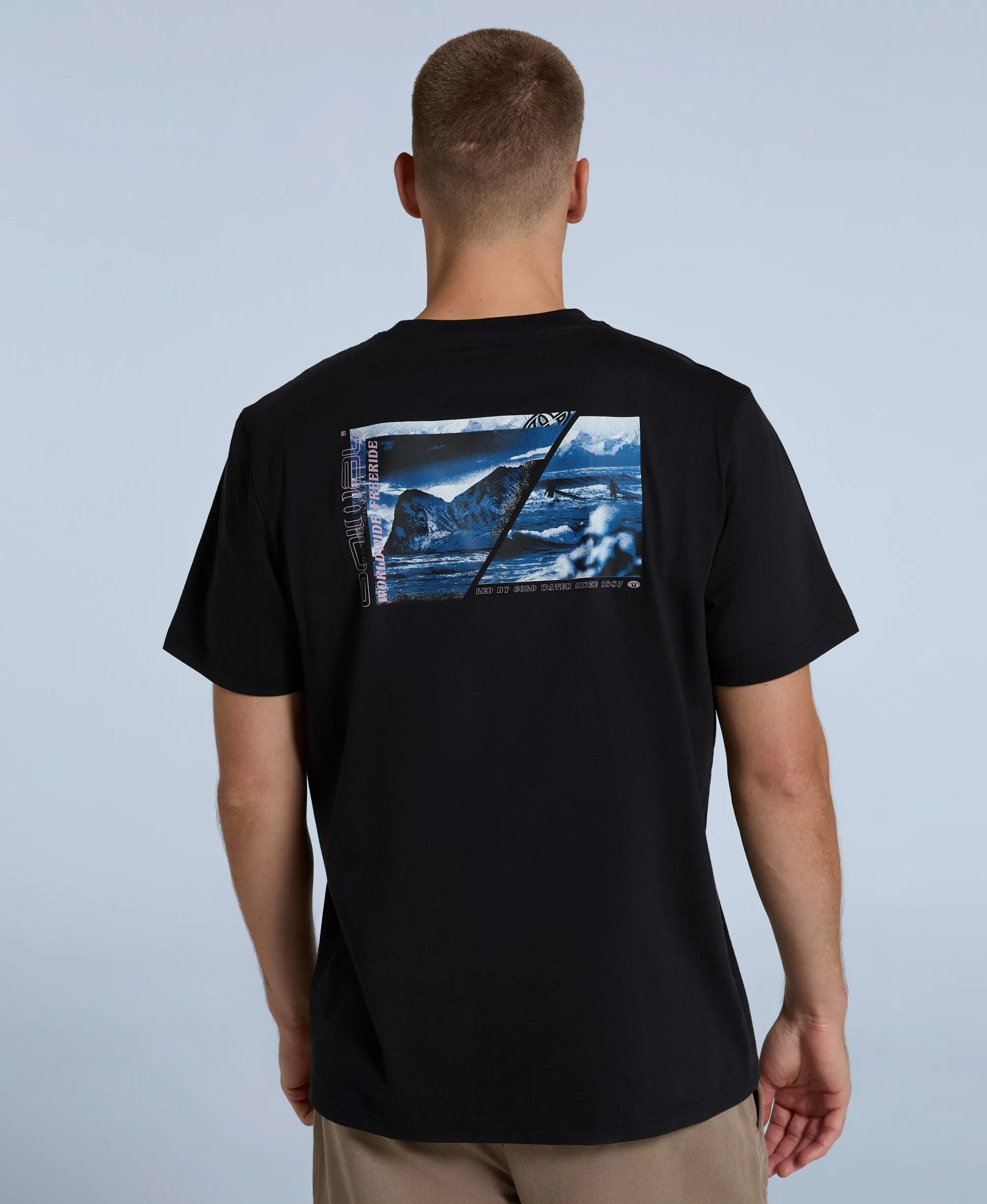 Chase Mens Relaxed T-Shirt - Jet Black sold by Animal product image thumbnail 3