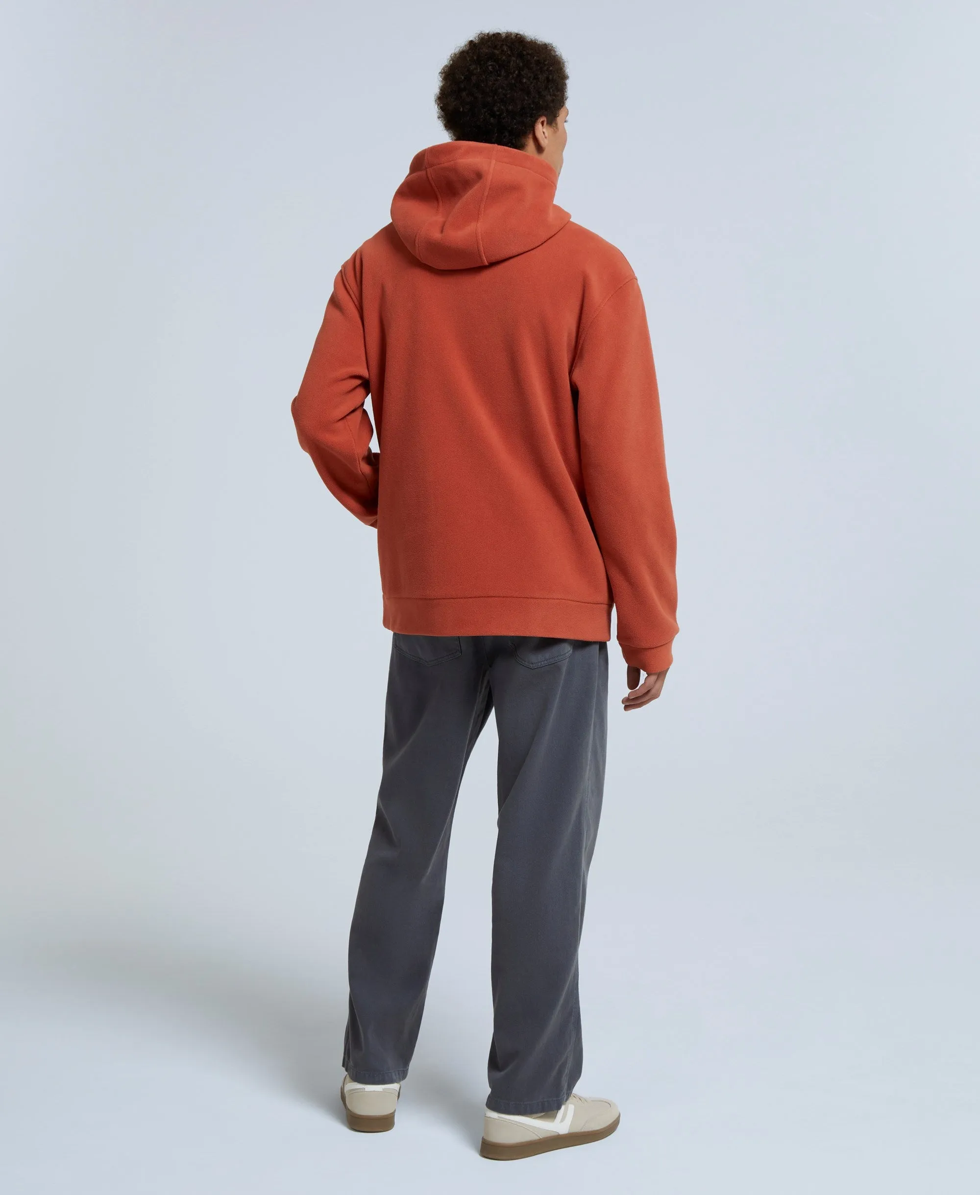 Louis Mens Fleece Hoodie - Orange sold by Animal product image thumbnail 4