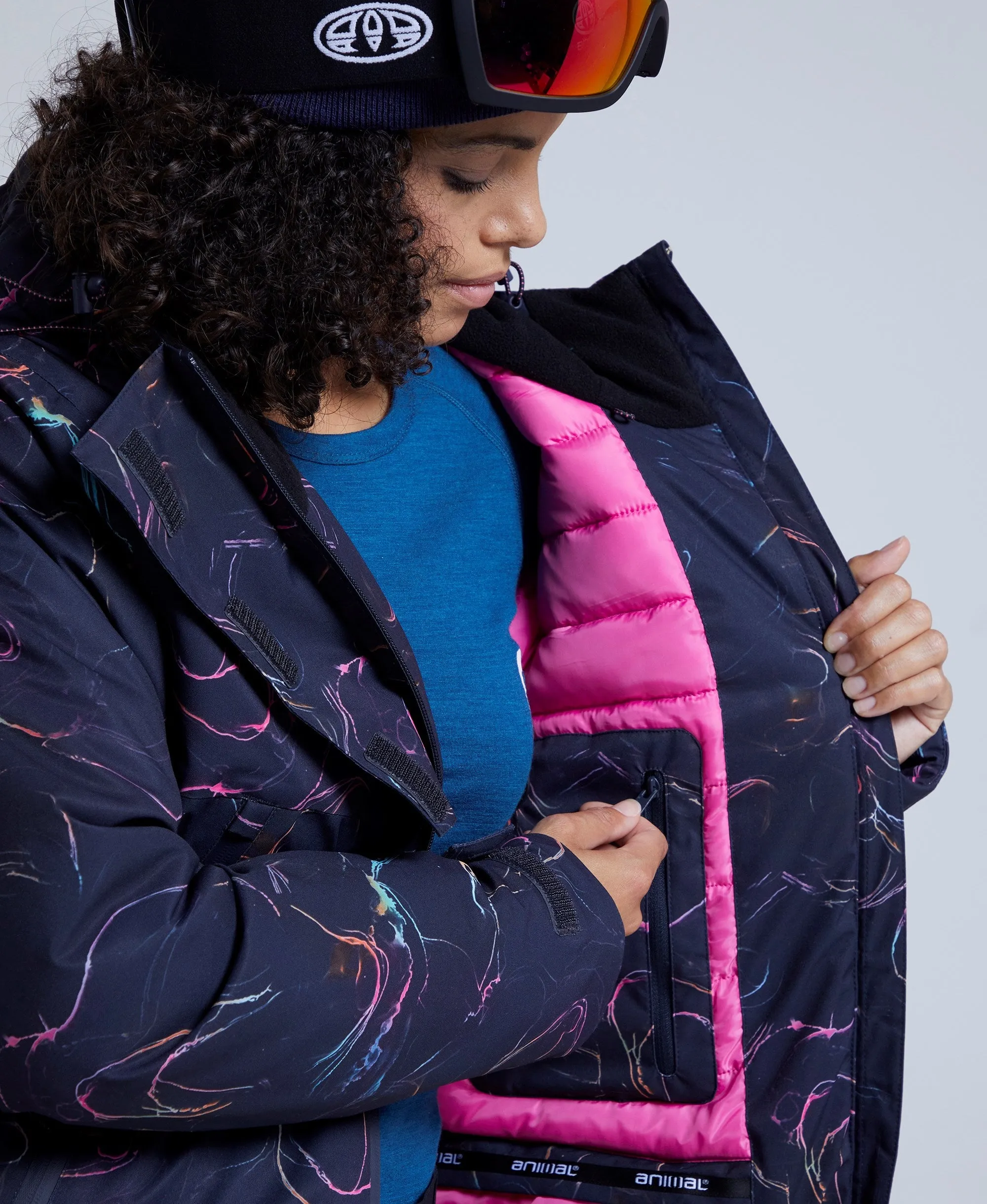 Trail Womens Snow Jacket - Mixed sold by Animal product image thumbnail 4