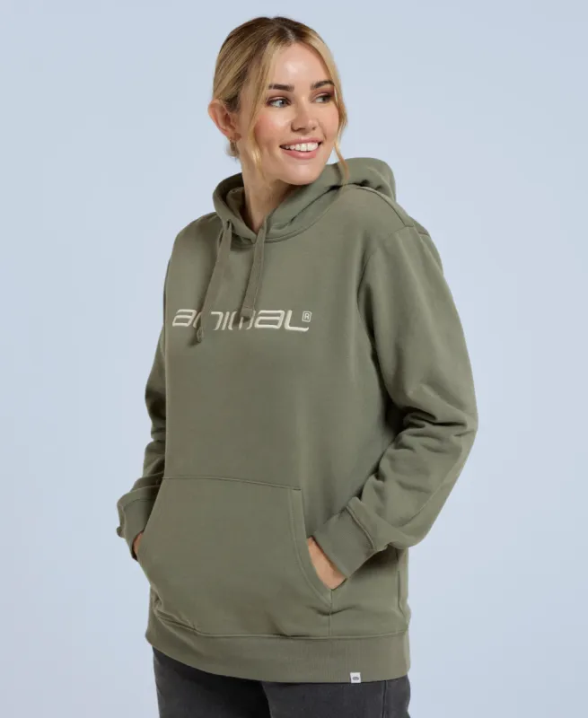 Maya Womens Hoodie - Khaki sold by Animal
