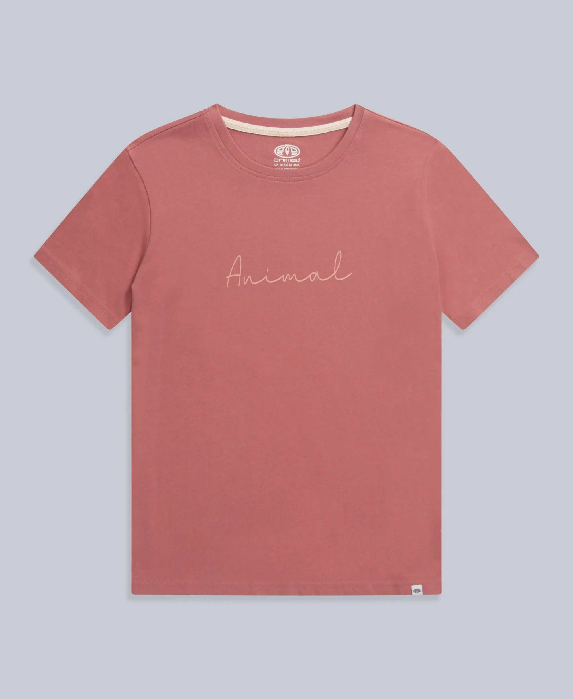 Marina Womens Logo T-Shirt - Dark Pink sold by Animal