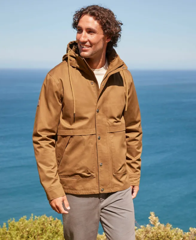 Padstow Mens Cotton Jacket - Light Brown sold by Animal