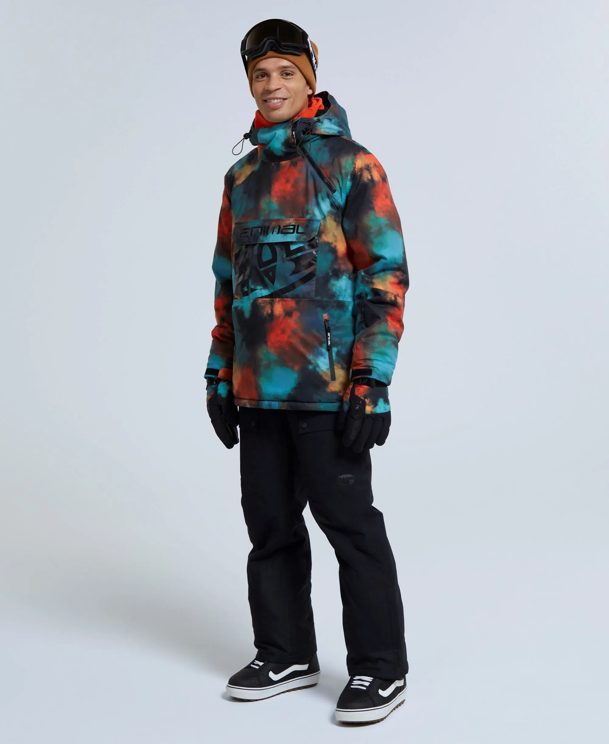 Snowstorm Mens Snow Jacket - Light Teal sold by Animal product image thumbnail 3