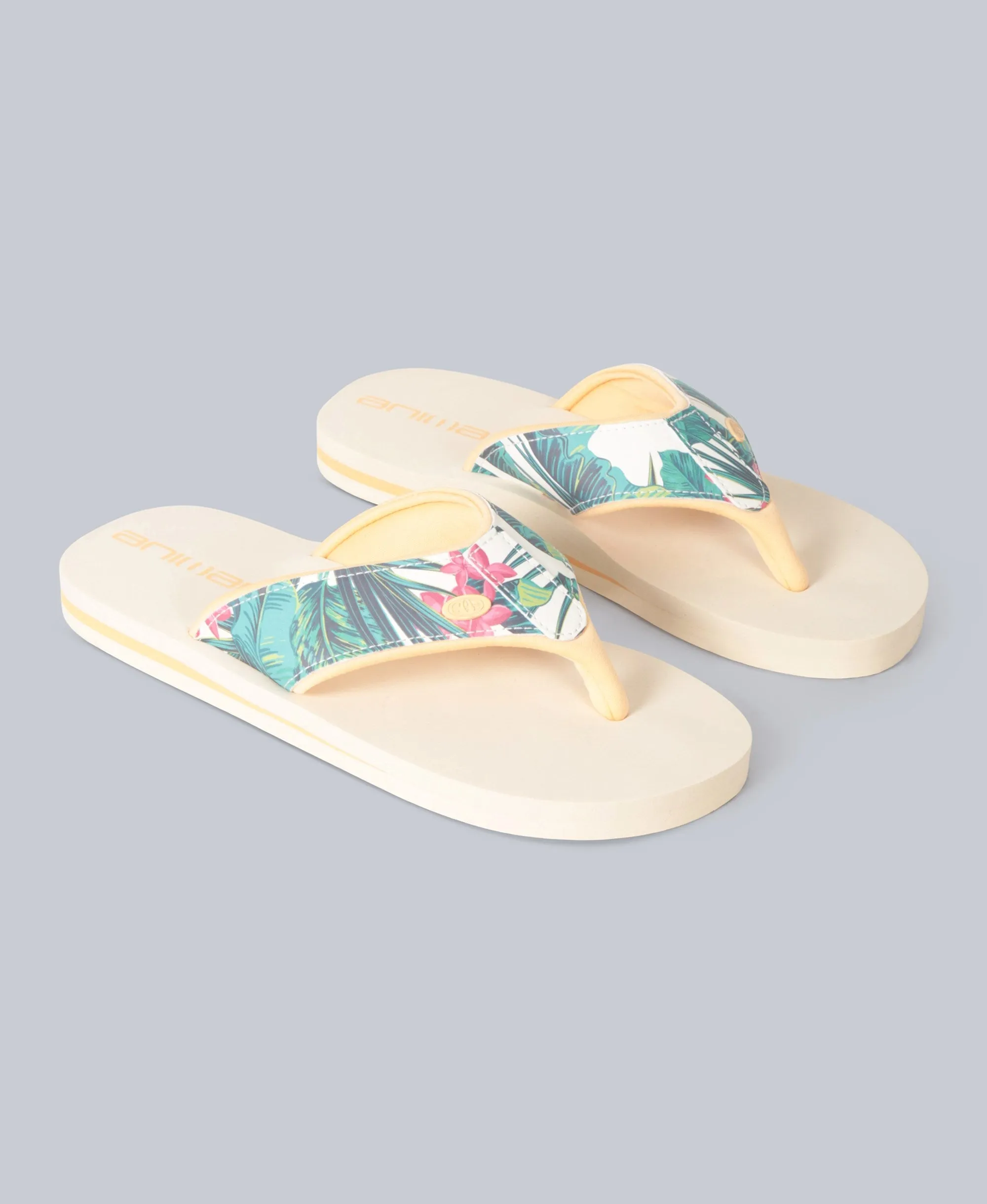 Swish Womens Flip-Flops - Beige sold by Animal