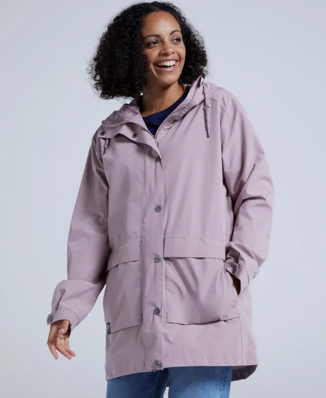 Holywell Womens Recycled Waterproof Jacket - Pink sold by Animal