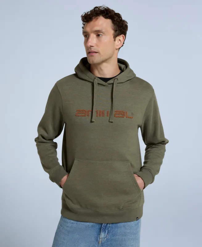 Rocky Mens Hoodie - Khaki sold by Animal