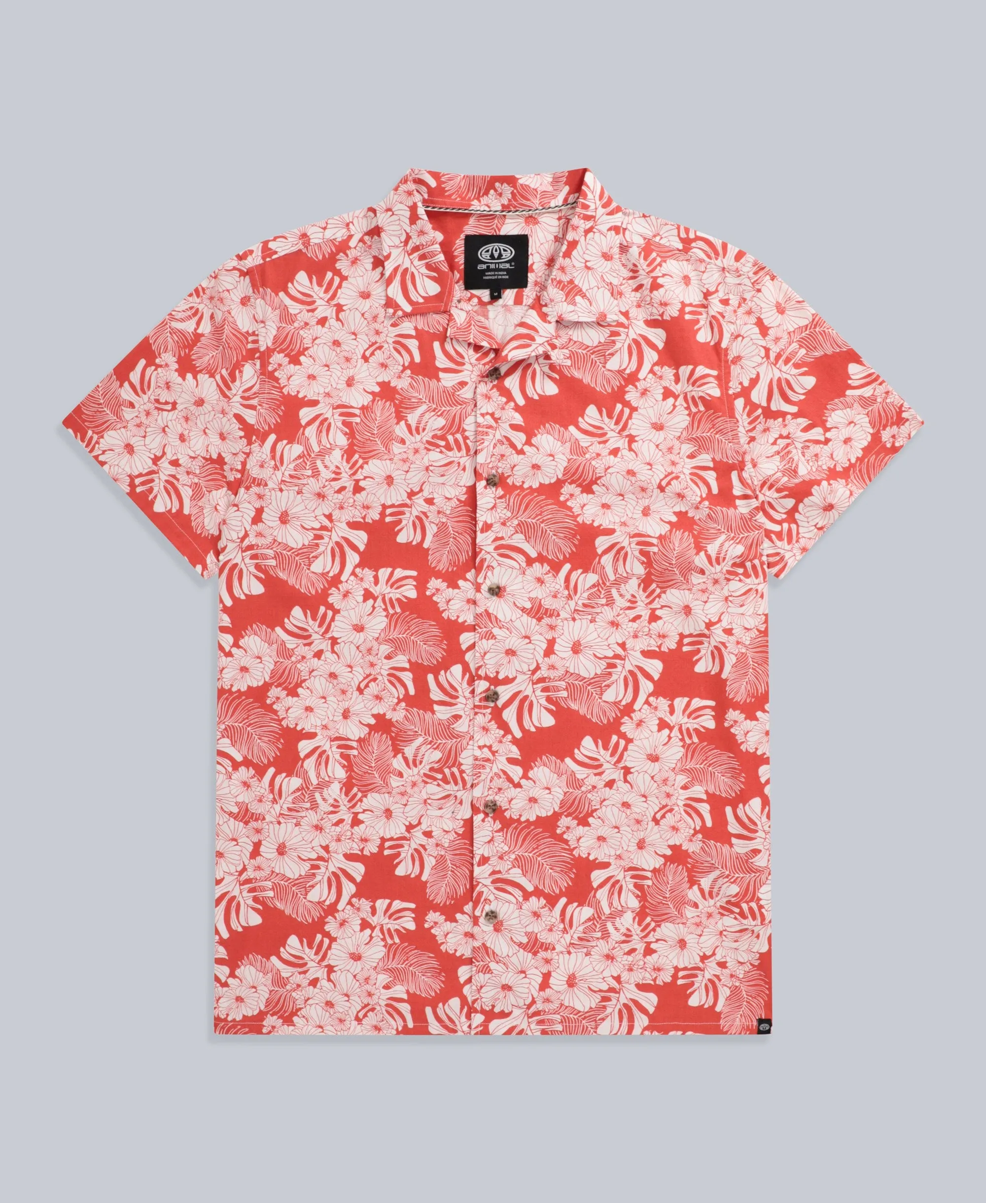 Will Mens Printed Shirt - Red sold by Animal product image thumbnail 5