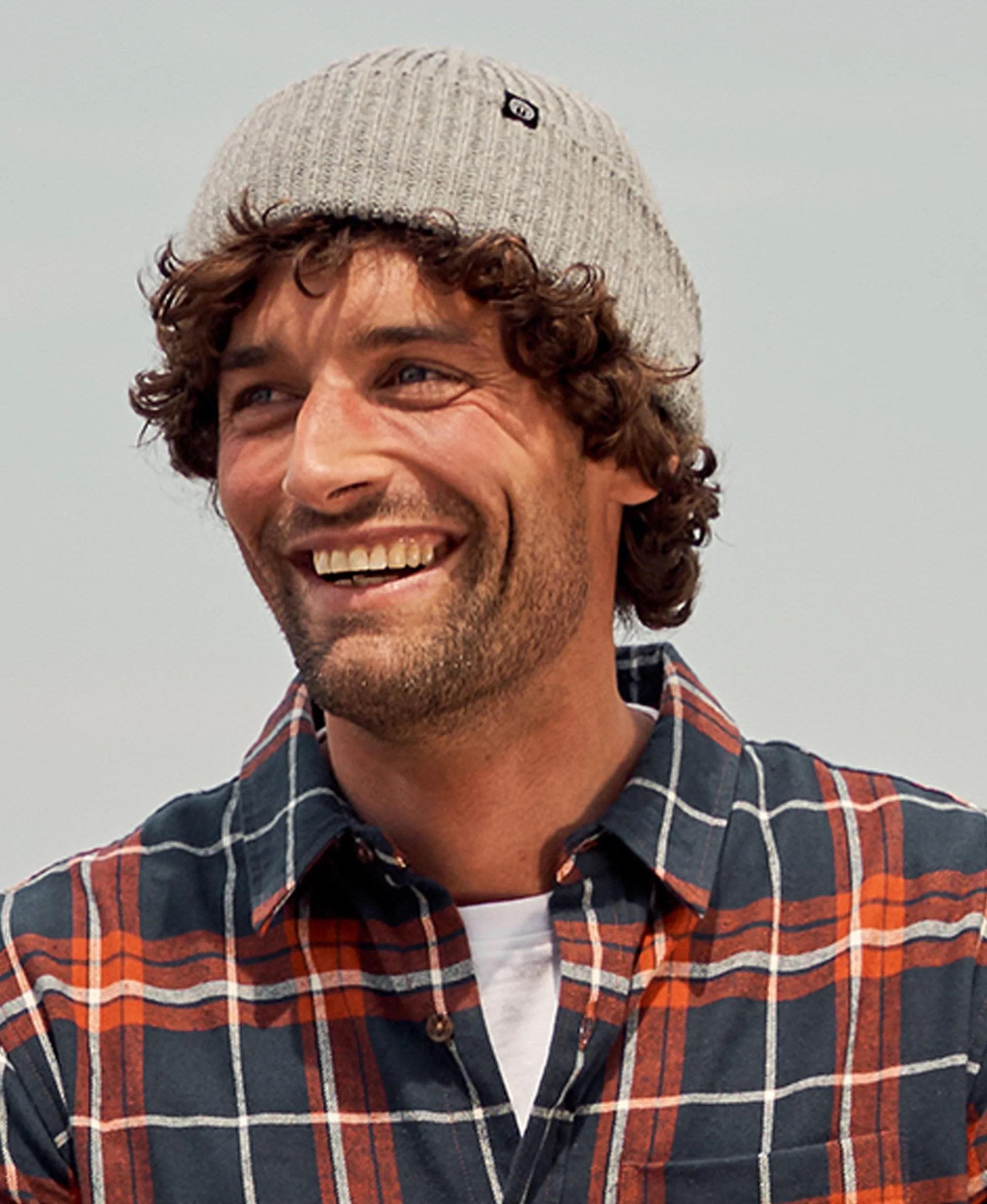 Roman Mens Beanie - Charcoal sold by Animal