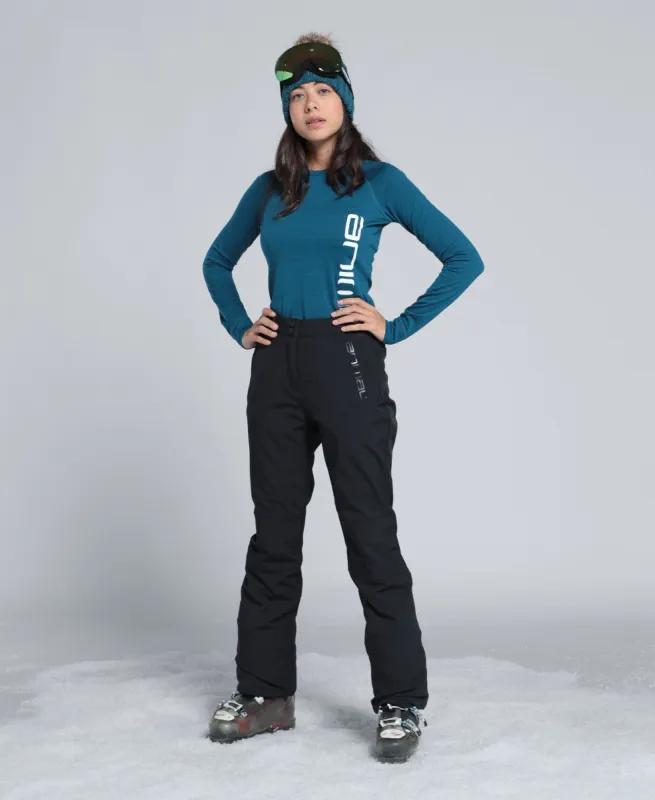 Alpine Womens Snow Pants - Black sold by Animal
