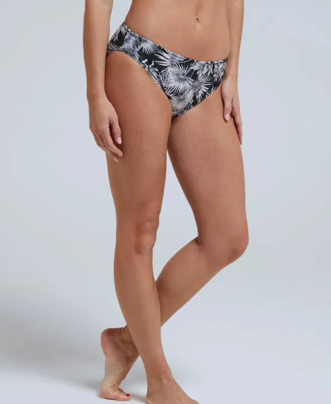 Docks Womens Printed Bikini Bottoms - Monochrome sold by Animal
