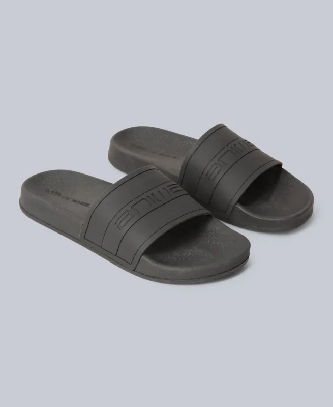 Palm Womens Recycled Sliders - Black sold by Animal