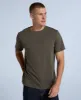 Icon Mens Plain T-Shirt - Dark Khaki sold by Animal
