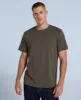 Icon Mens Plain T-Shirt - Dark Khaki sold by Animal