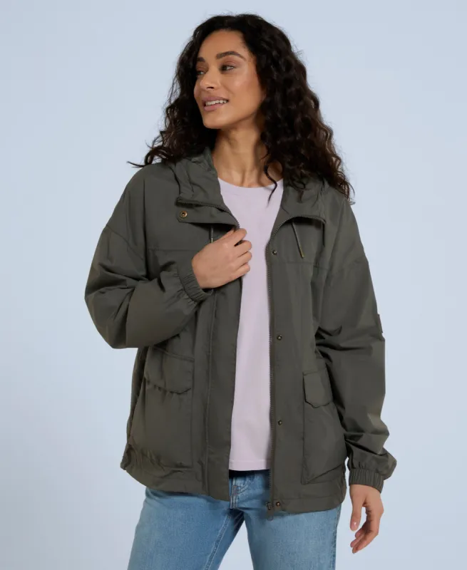 Urban Womens Waterproof Jacket - Khaki sold by Animal