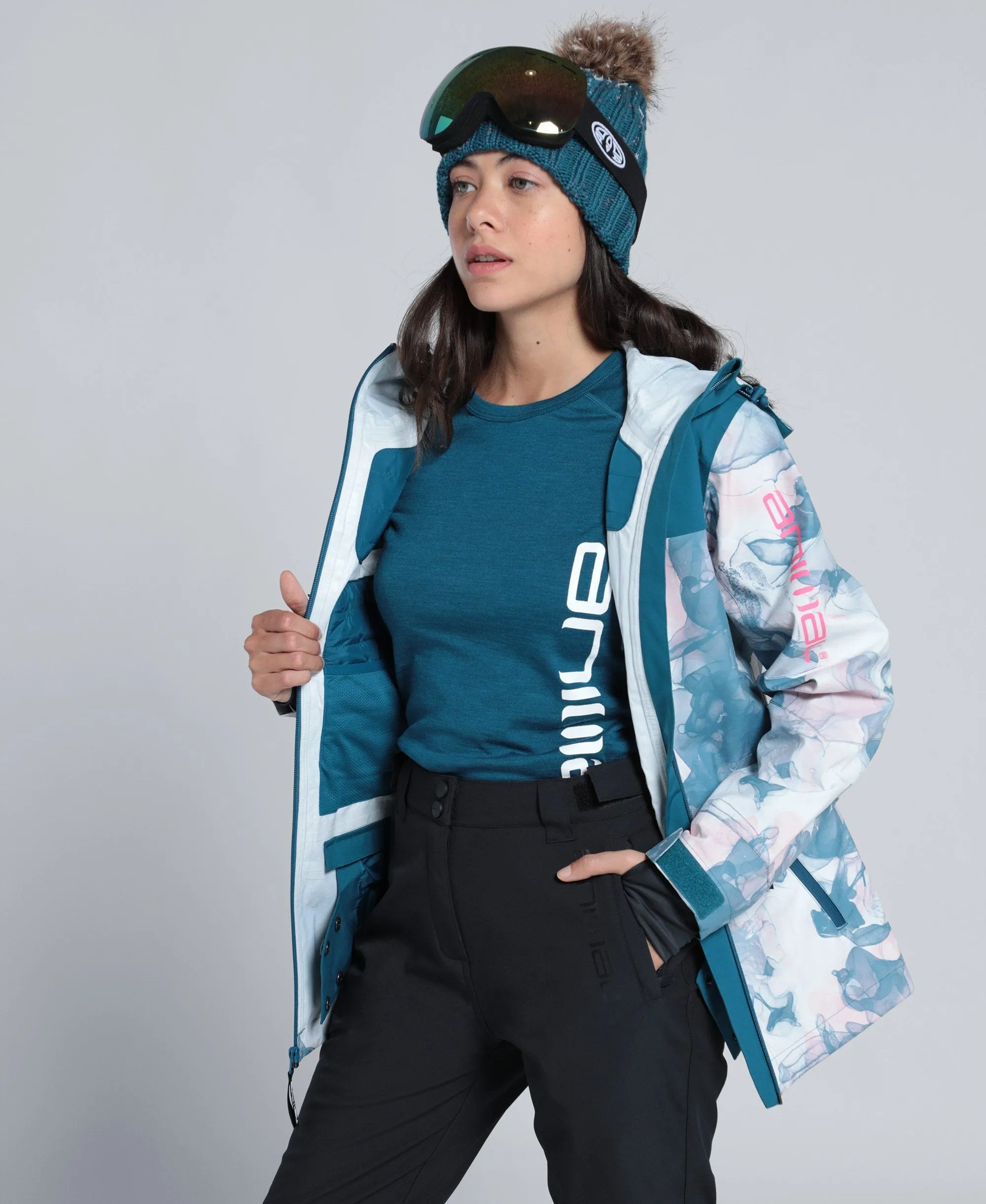 Blizzard Womens Snow Jacket - Mixed sold by Animal product image thumbnail 3