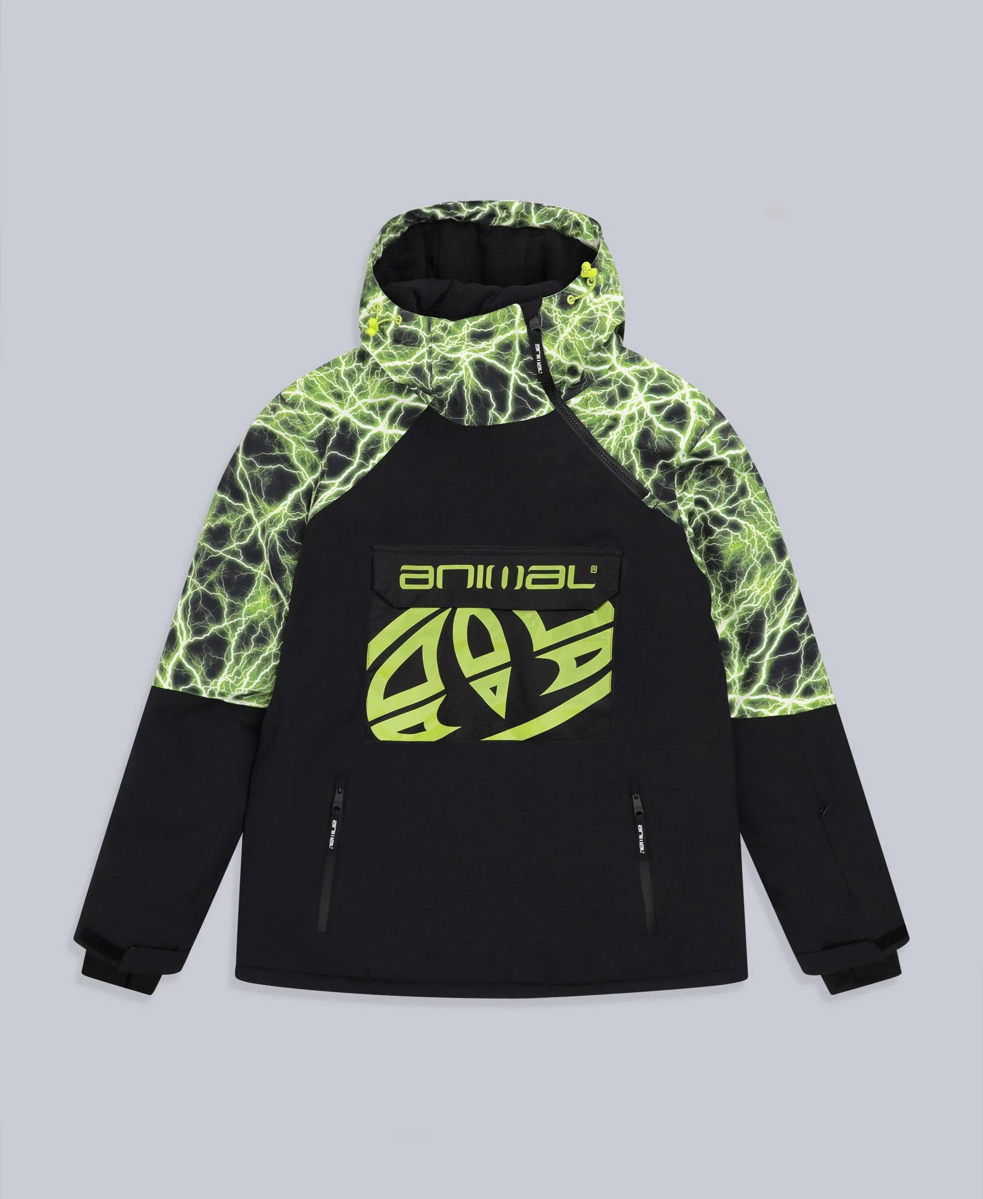 Snowstorm Mens Snow Jacket - Lime sold by Animal