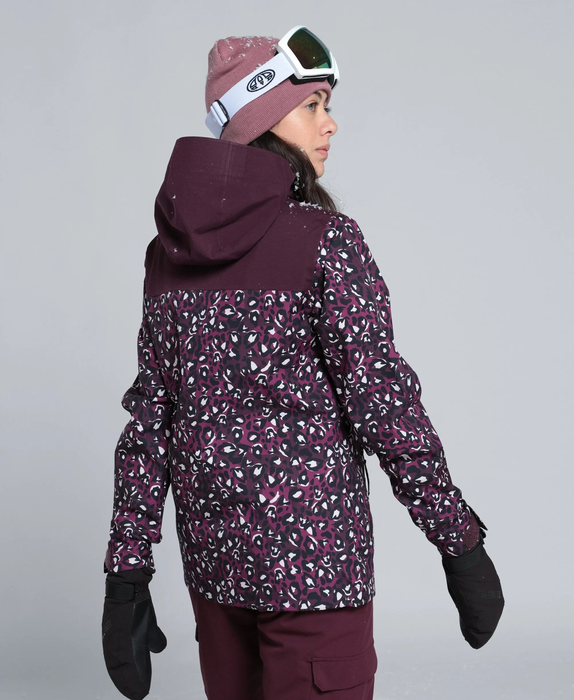 Blizzard Womens Snow Jacket - Burgundy sold by Animal product image thumbnail 3