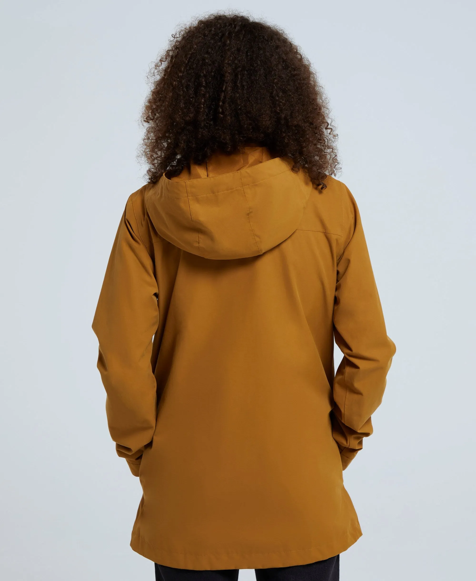 Margate Womens Recycled Waterproof Jacket - Mustard sold by Animal product image thumbnail 5