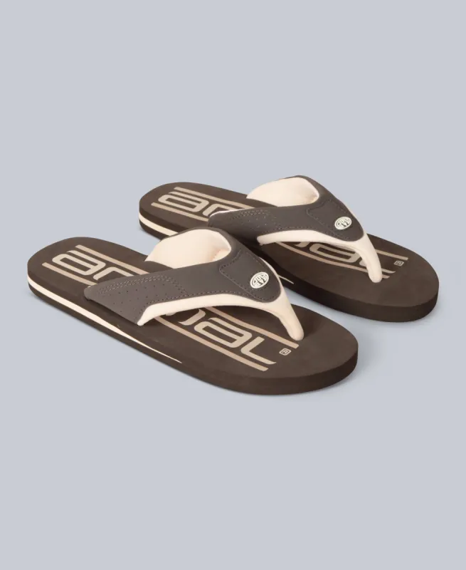 Jekyl Mens Flip-Flops - Brown sold by Animal