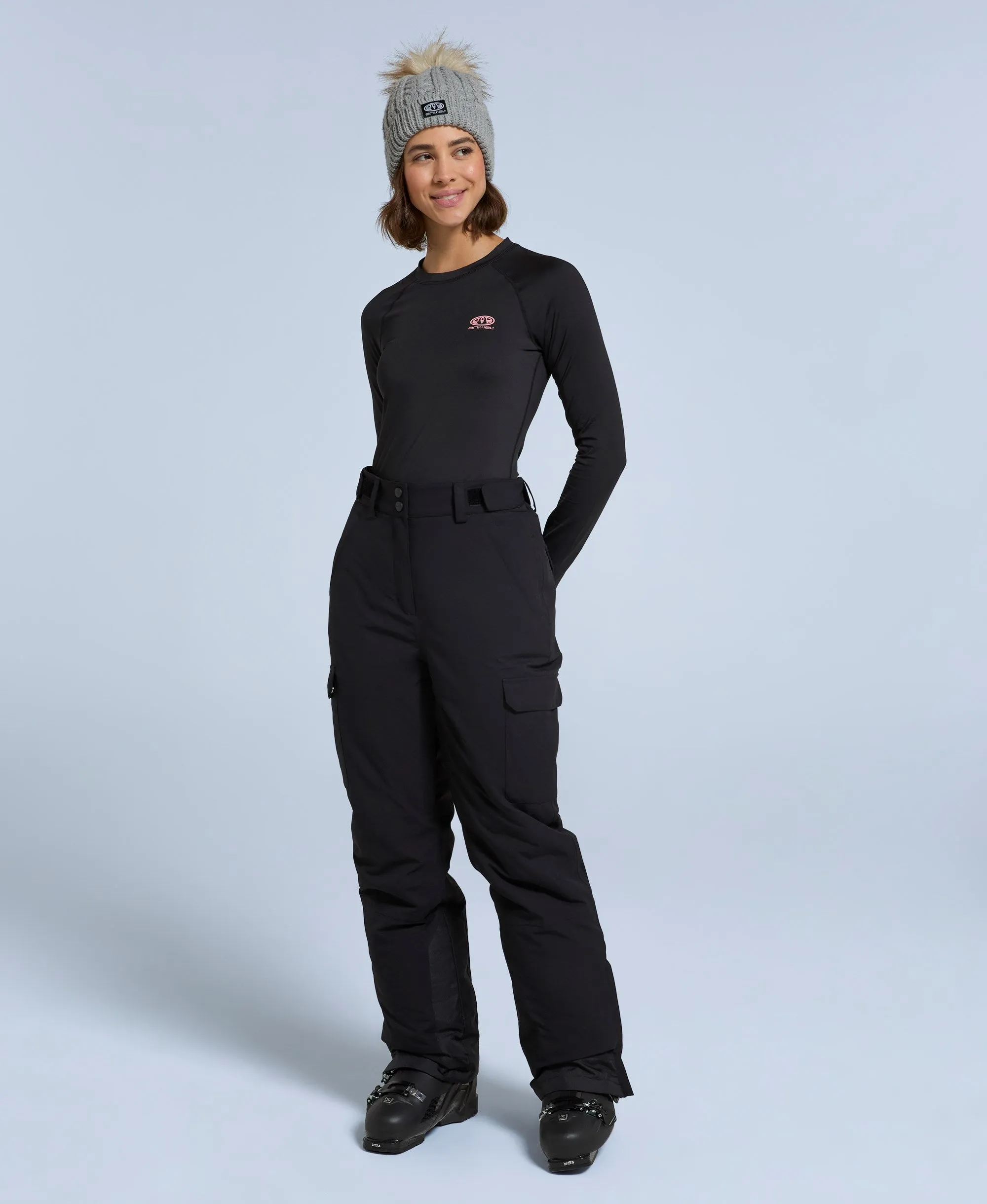 Glaze Womens Snow Pants - Jet Black sold by Animal product image thumbnail 2