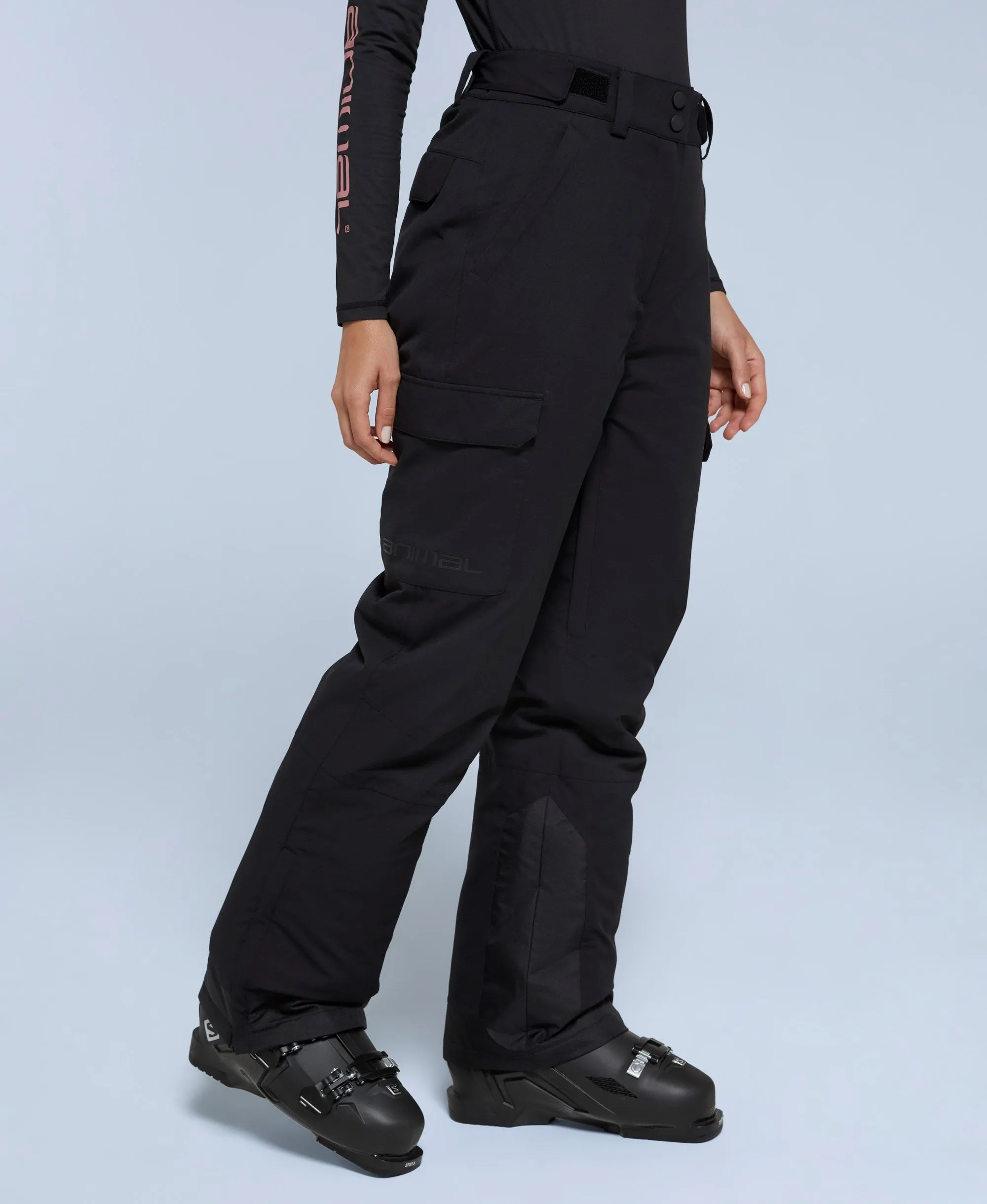 Glaze Womens Snow Pants - Jet Black sold by Animal product image thumbnail 4