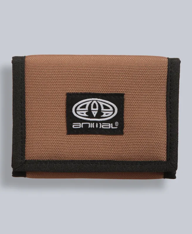 Recycled Trifold Wallet - Tan sold by Animal