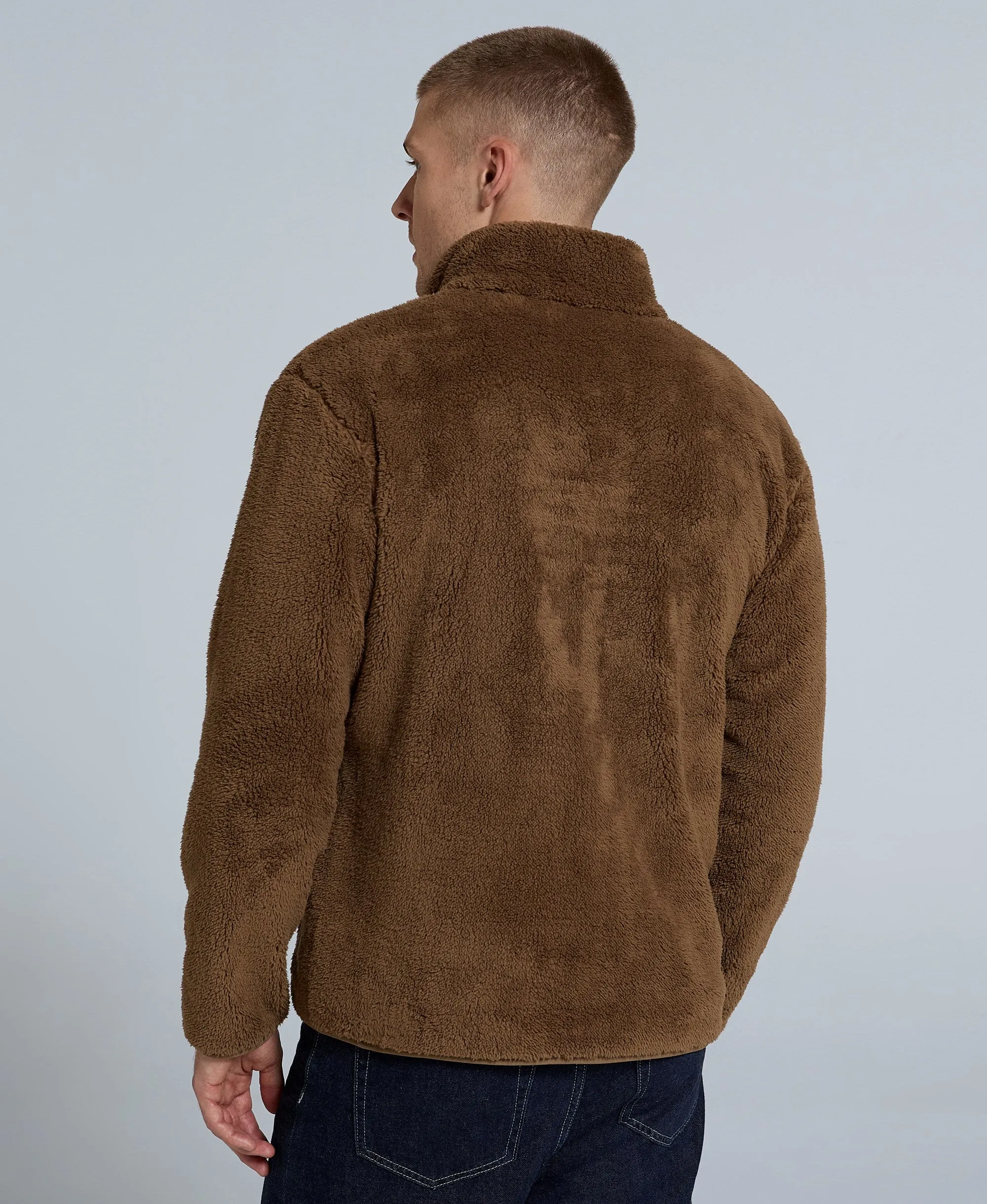 Teddy Mens Fleece Jacket - Brown sold by Animal product image thumbnail 4