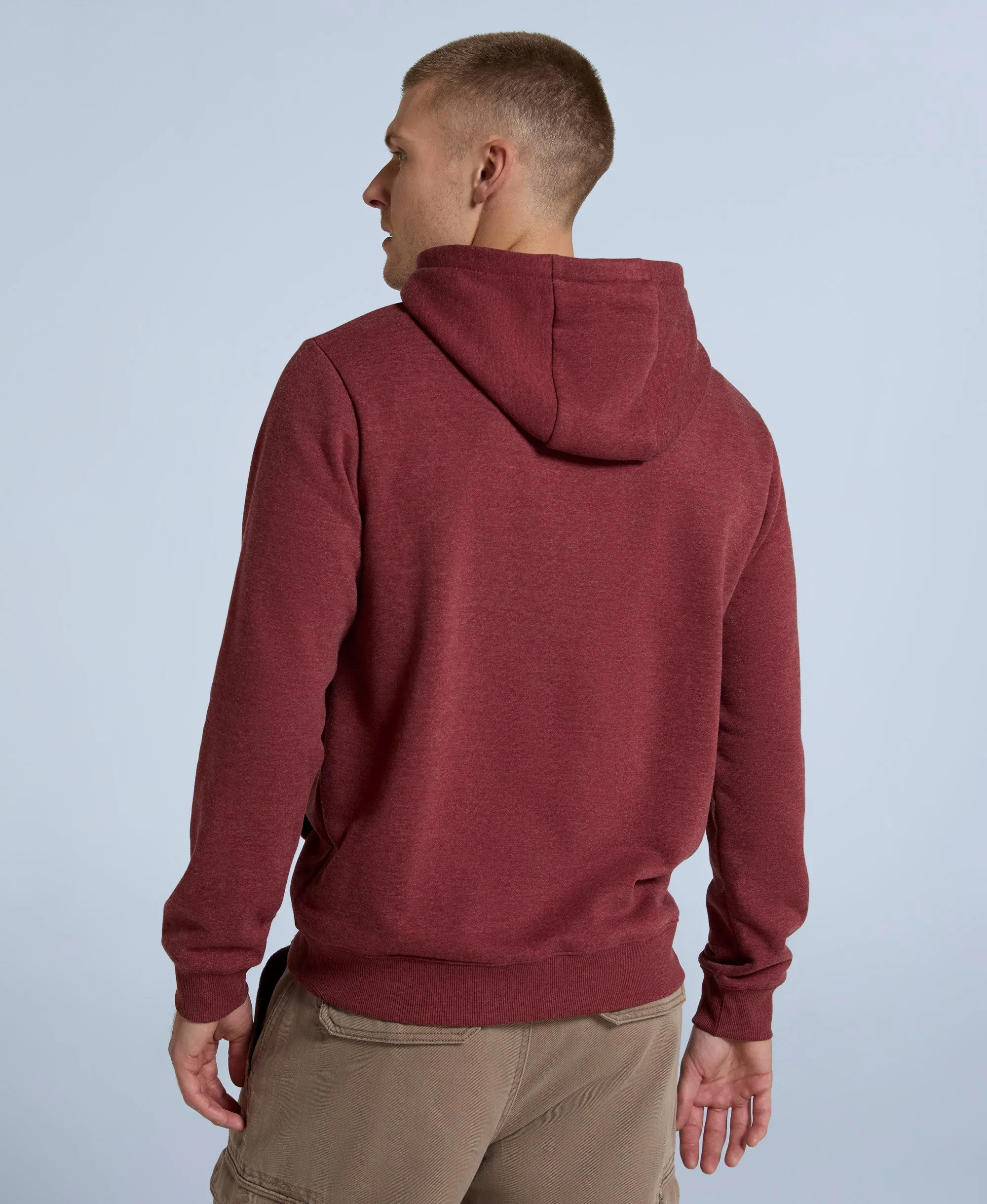 River Mens Hoodie - Burgundy sold by Animal product image thumbnail 4