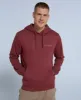 River Mens Hoodie - Burgundy sold by Animal