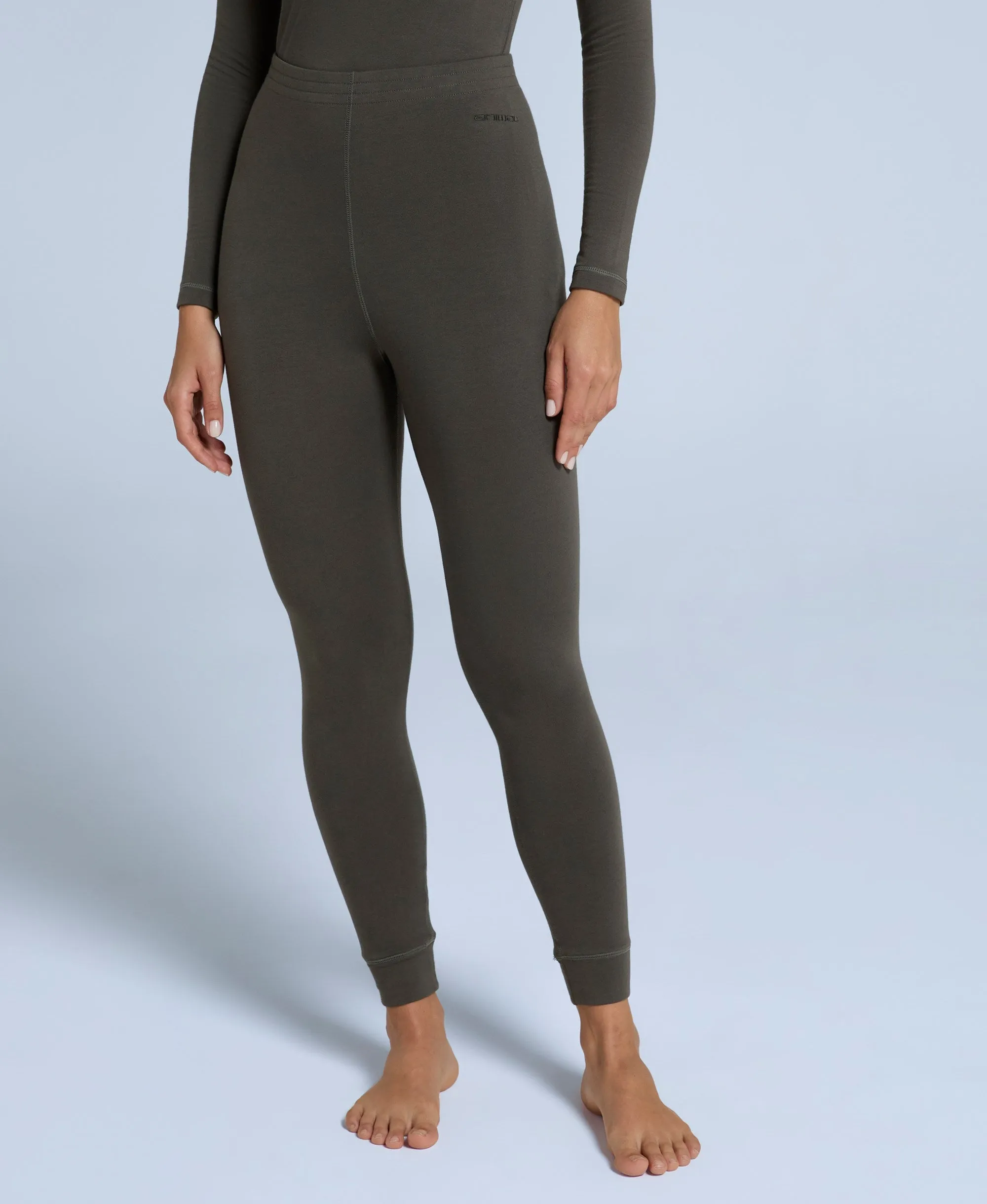 Blaze Womens Base Layer Pants - Dark Khaki sold by Animal
