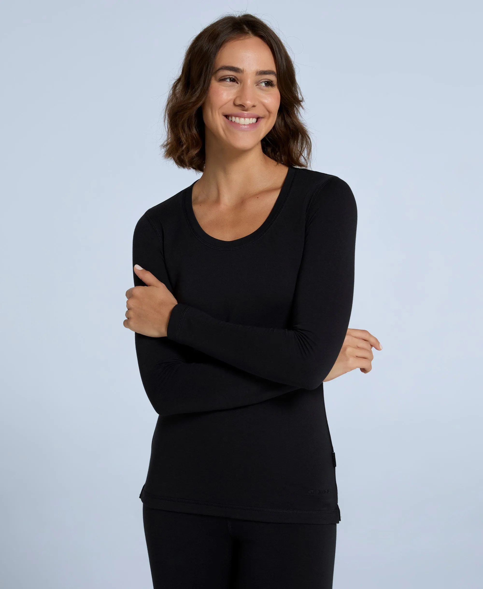 Blaze Womens Base Layer Top - Jet Black sold by Animal product image thumbnail 3