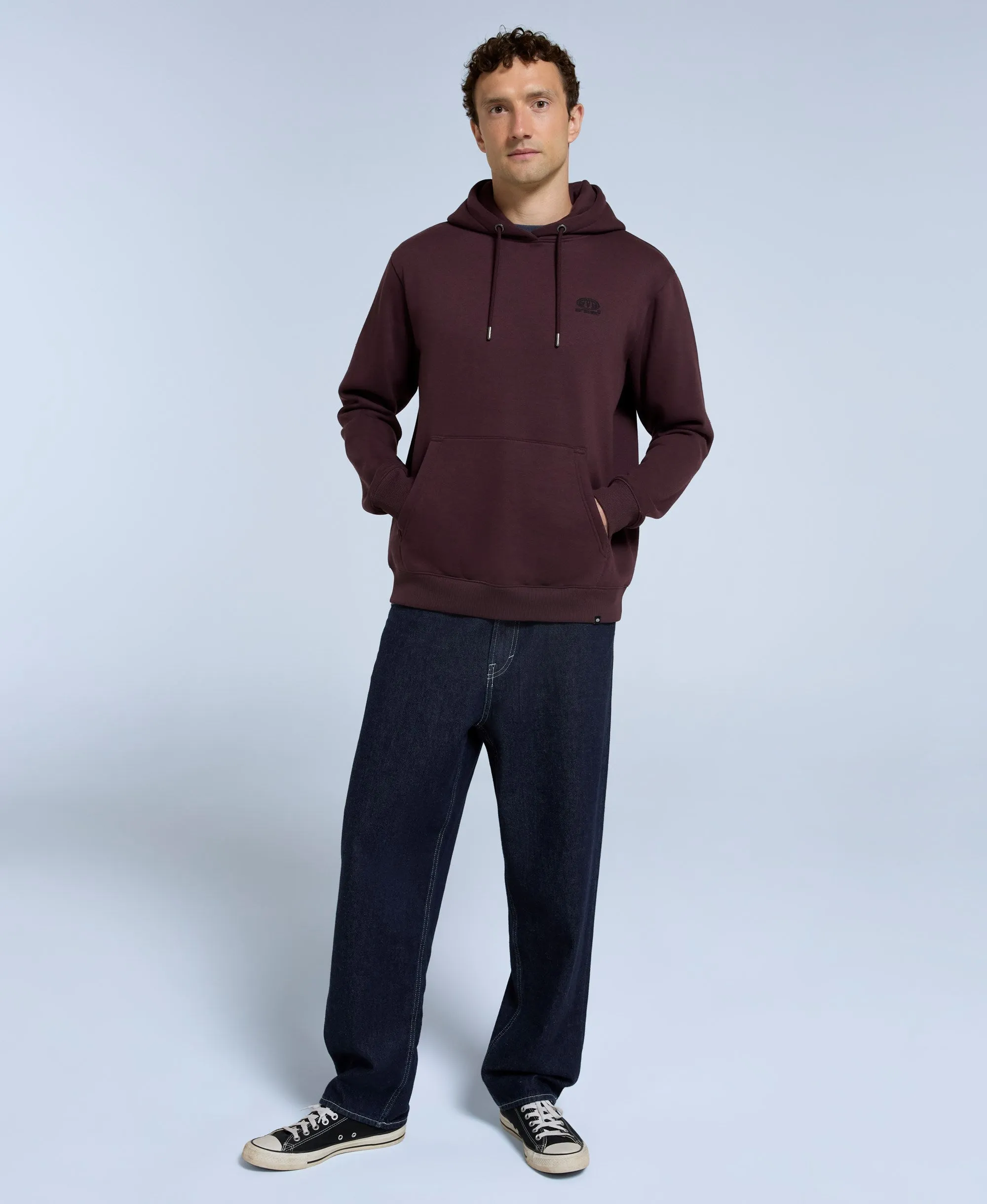 Nick Mens Heavyweight Hoodie - Burgundy sold by Animal product image thumbnail 3