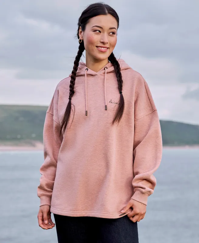 Amber Womens Relaxed Hoodie - Light Pink sold by Animal