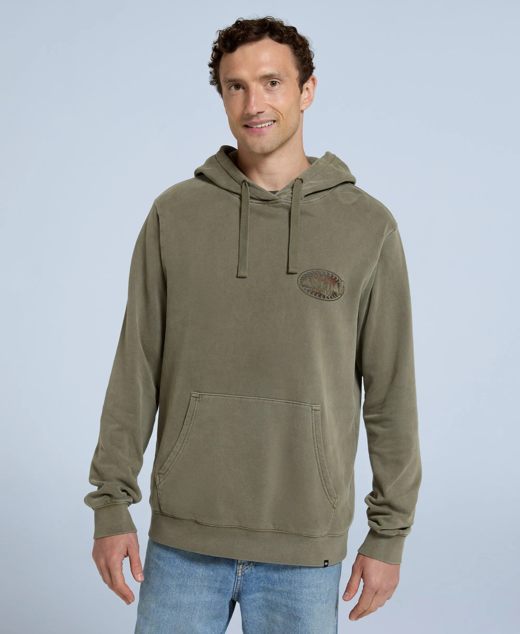 River Mens Hoodie - Khaki sold by Animal product image thumbnail 5