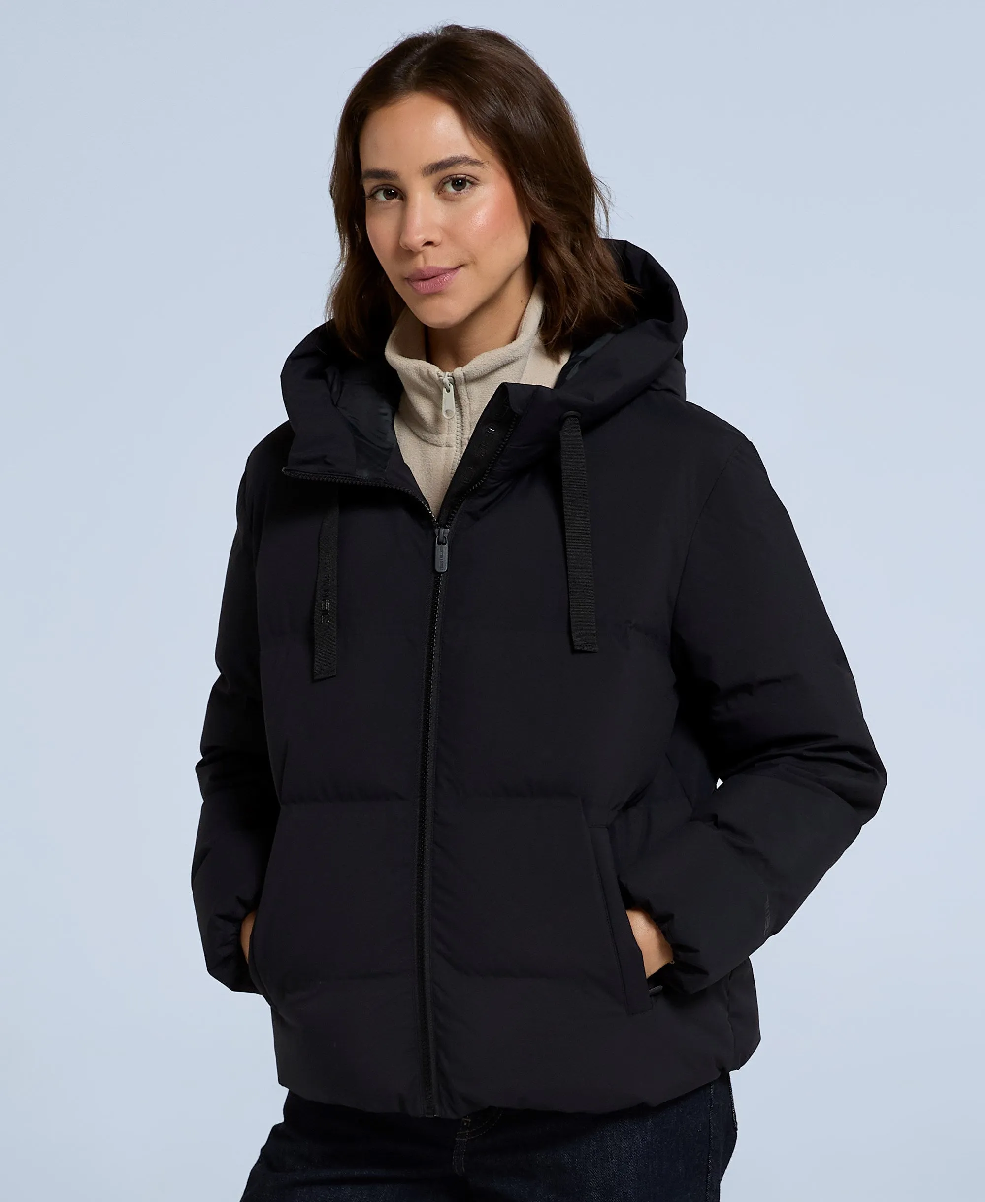 Cosi Cloud Womens Down Jacket - Jet Black sold by Animal