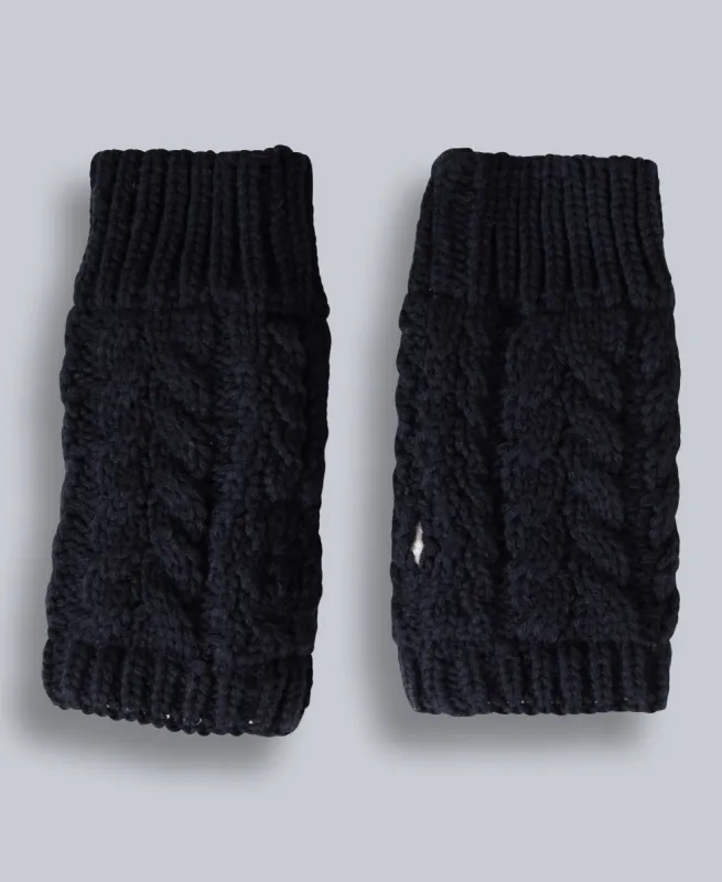 Becky Lined Hand Warmer - Navy sold by Animal