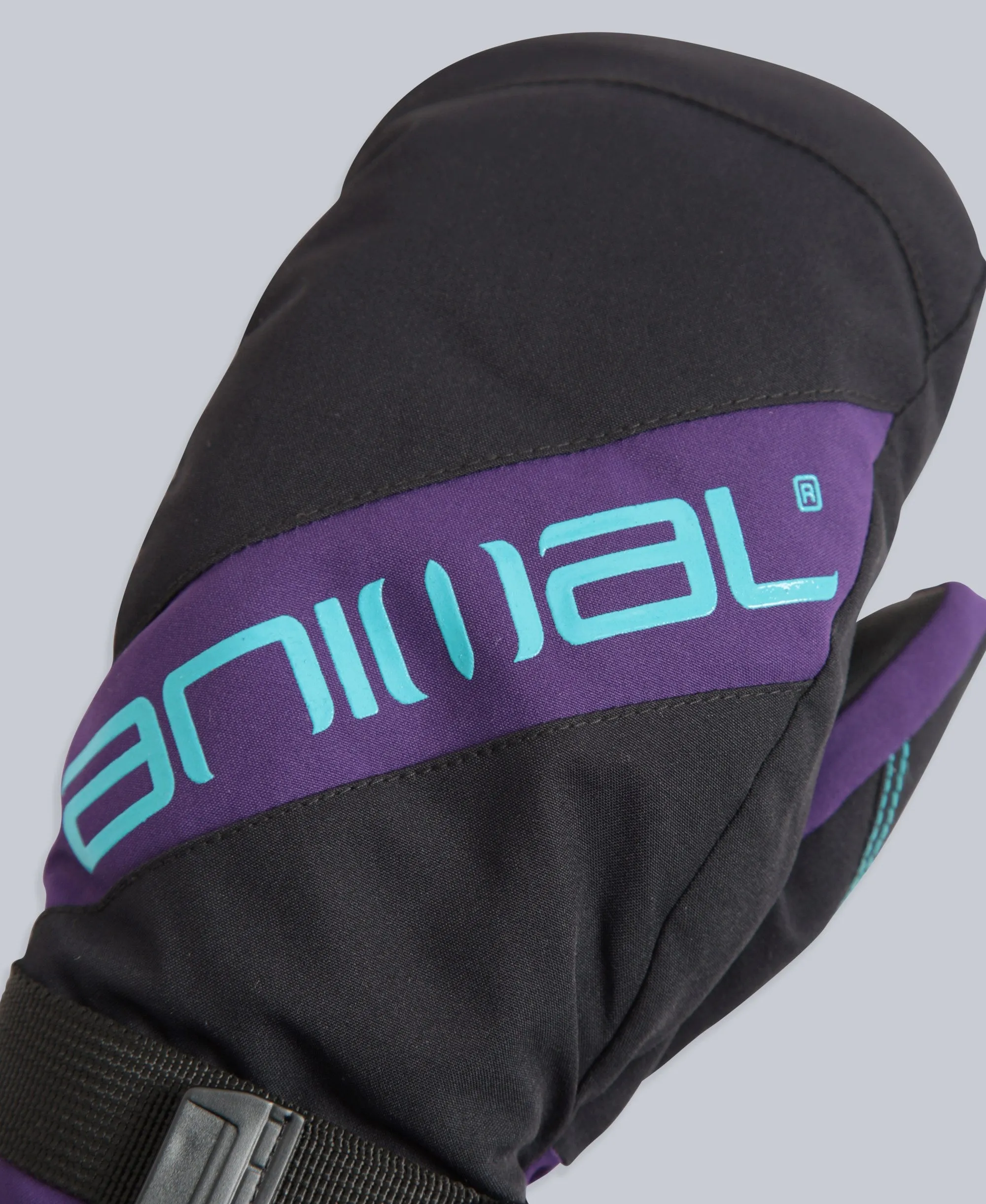 Snowstorm Mens Snow Mittens - Purple sold by Animal product image thumbnail 5