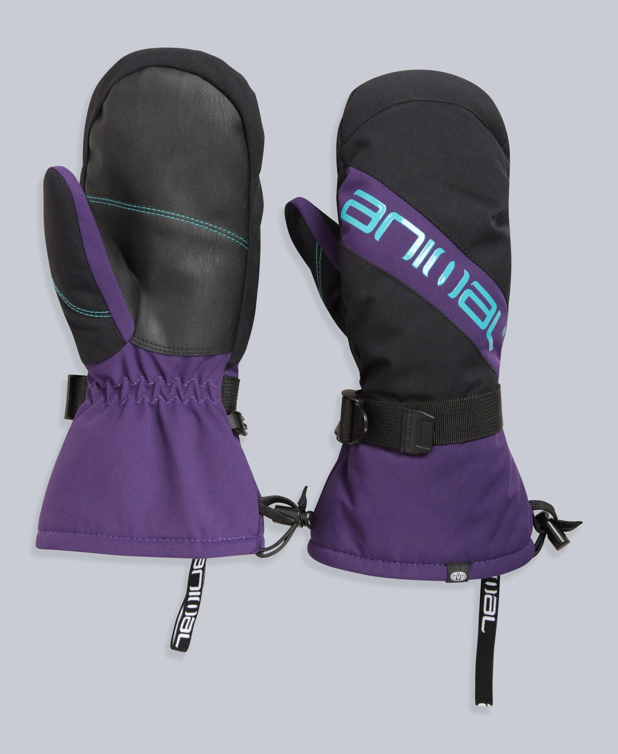 Snowstorm Mens Snow Mittens - Purple sold by Animal