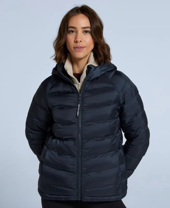Light Cloud Cosi Womens Padded Jacket - Navy sold by Animal