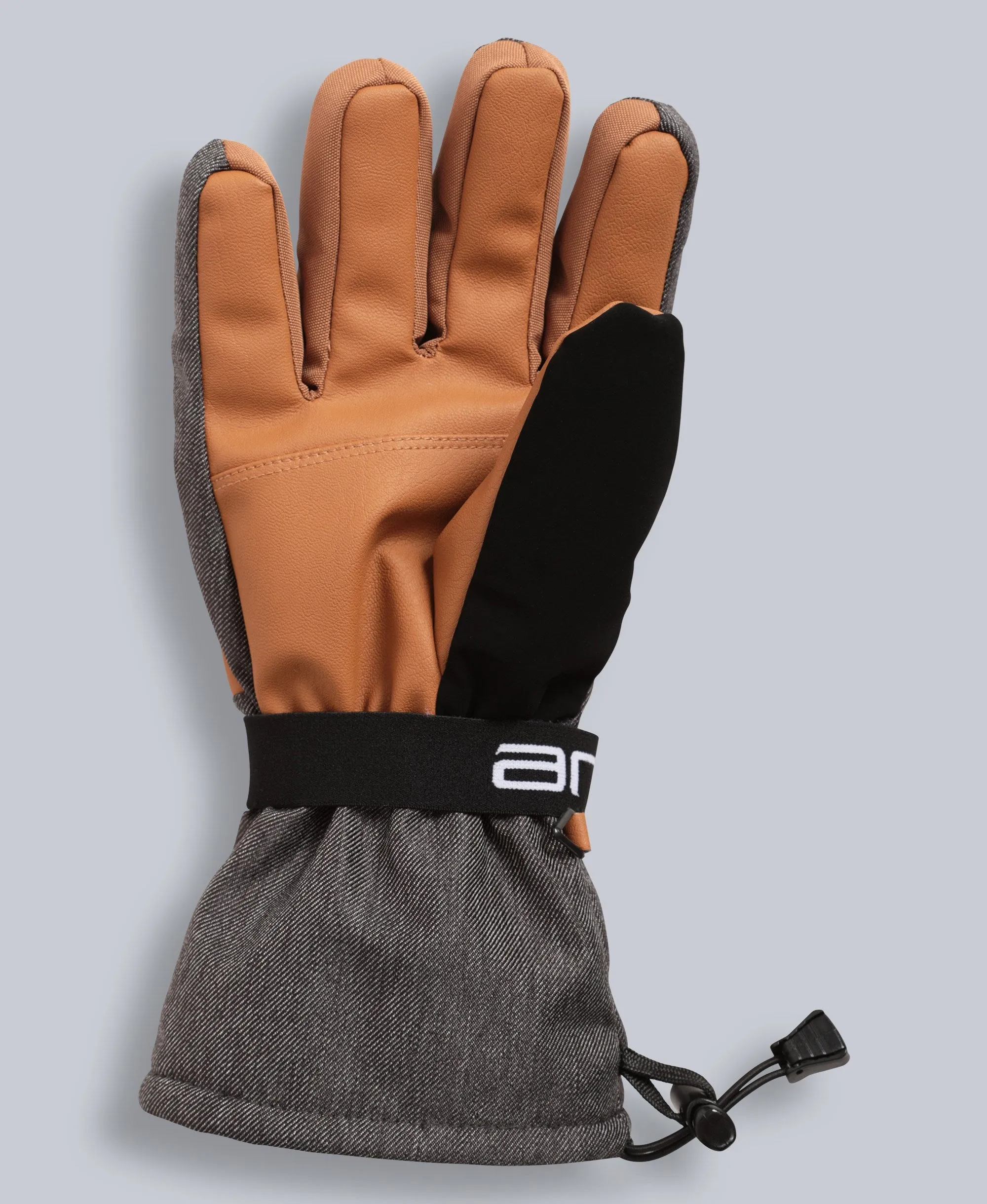 Apres Mens Ski Glove - Tan sold by Animal product image thumbnail 3