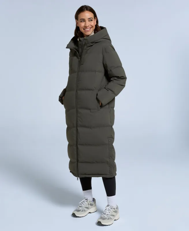 Cosi Cloud Womens RDS Down Coat - Dark Khaki sold by Animal