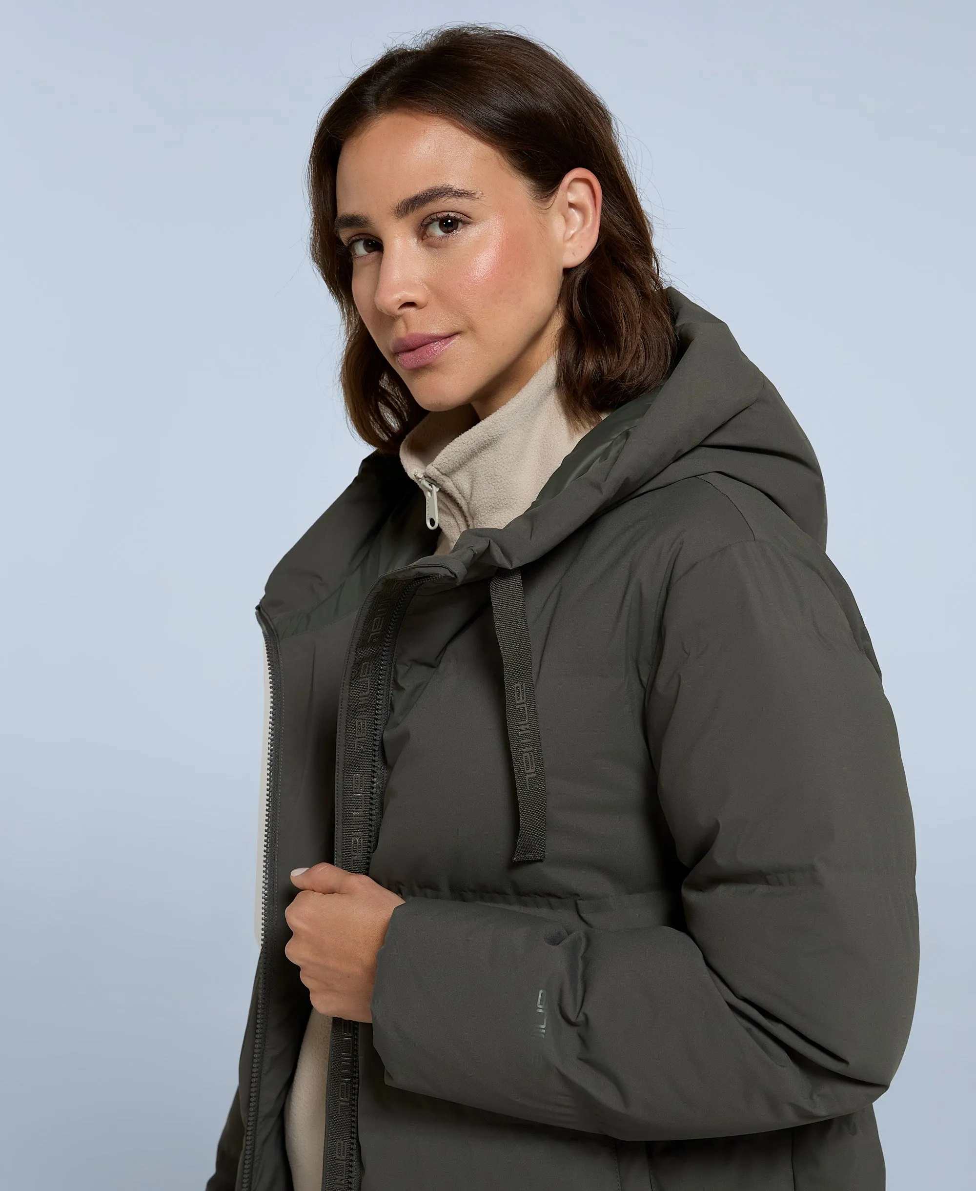 Cosi Cloud Womens RDS Down Coat - Dark Khaki sold by Animal product image thumbnail 4