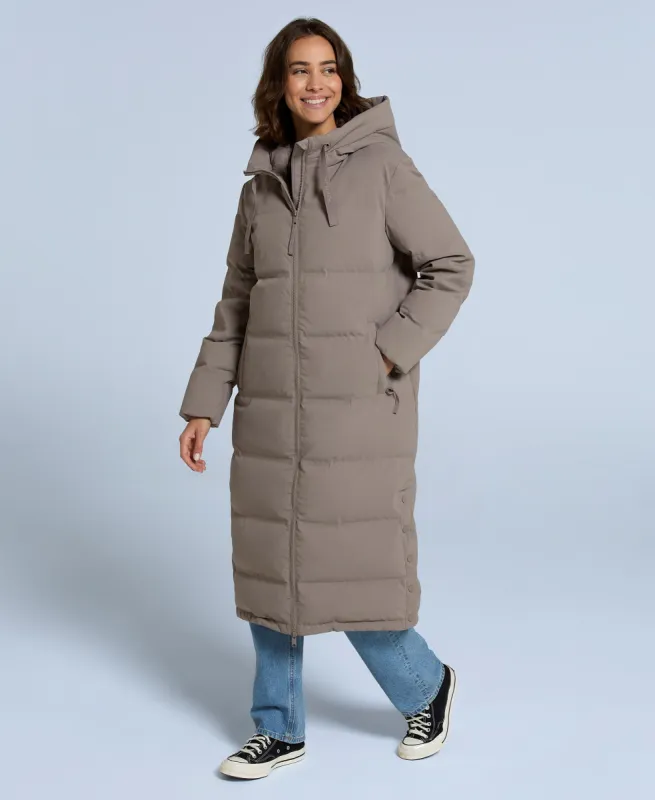Cosi Cloud Womens RDS Down Coat - Taupe sold by Animal