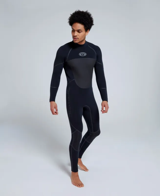Holmes Mens 5mm Winter Wetsuit - Black sold by Animal