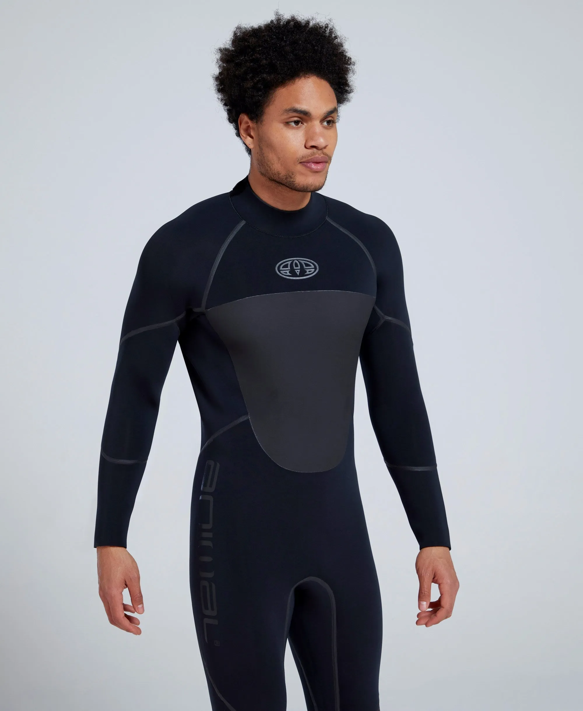 Holmes Mens 5mm Winter Wetsuit - Black sold by Animal product image thumbnail 3
