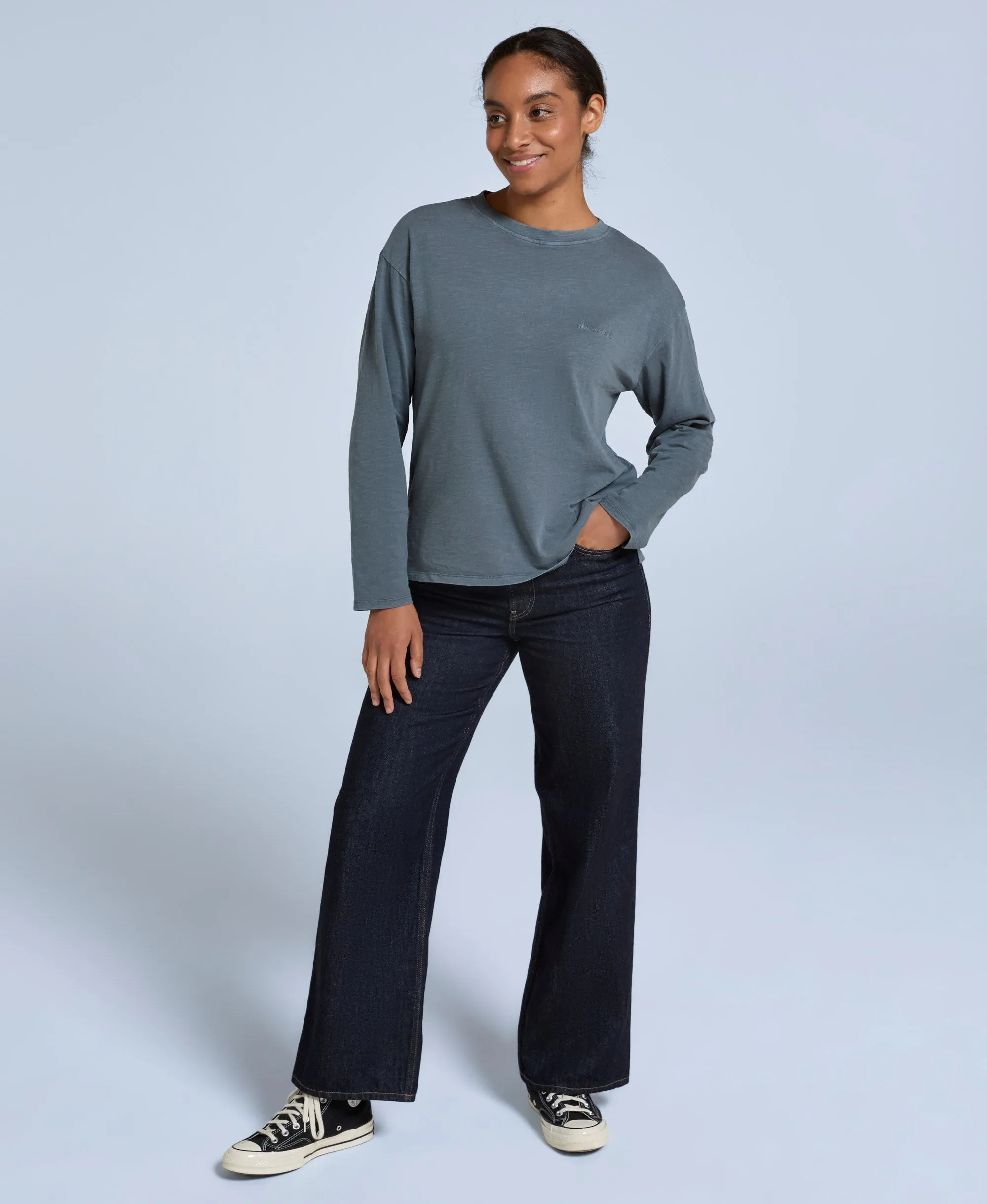 Lola Womens Long Sleeve Top - Petrol sold by Animal product image thumbnail 3