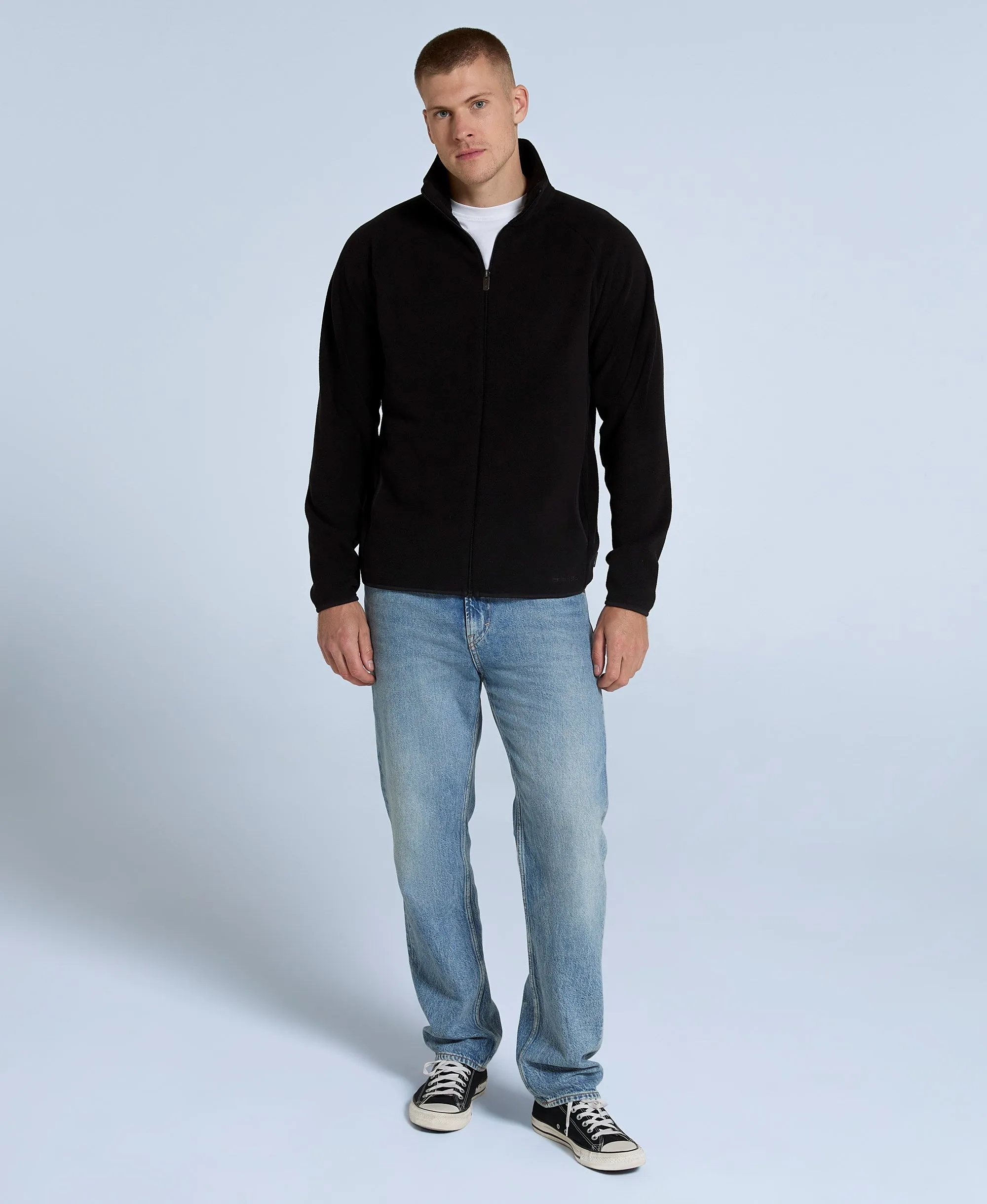 Stockholm Mens Full-Zip Fleece - Jet Black sold by Animal product image thumbnail 2