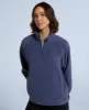 Stockholm Women’s Half-Zip Fleece - Navy sold by Animal